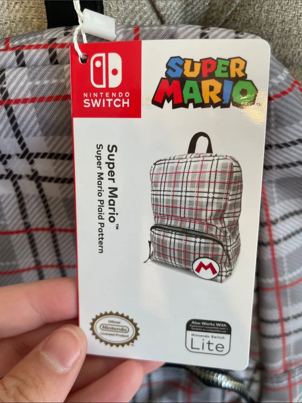 Super Mario Nintendo Switch Backpack
